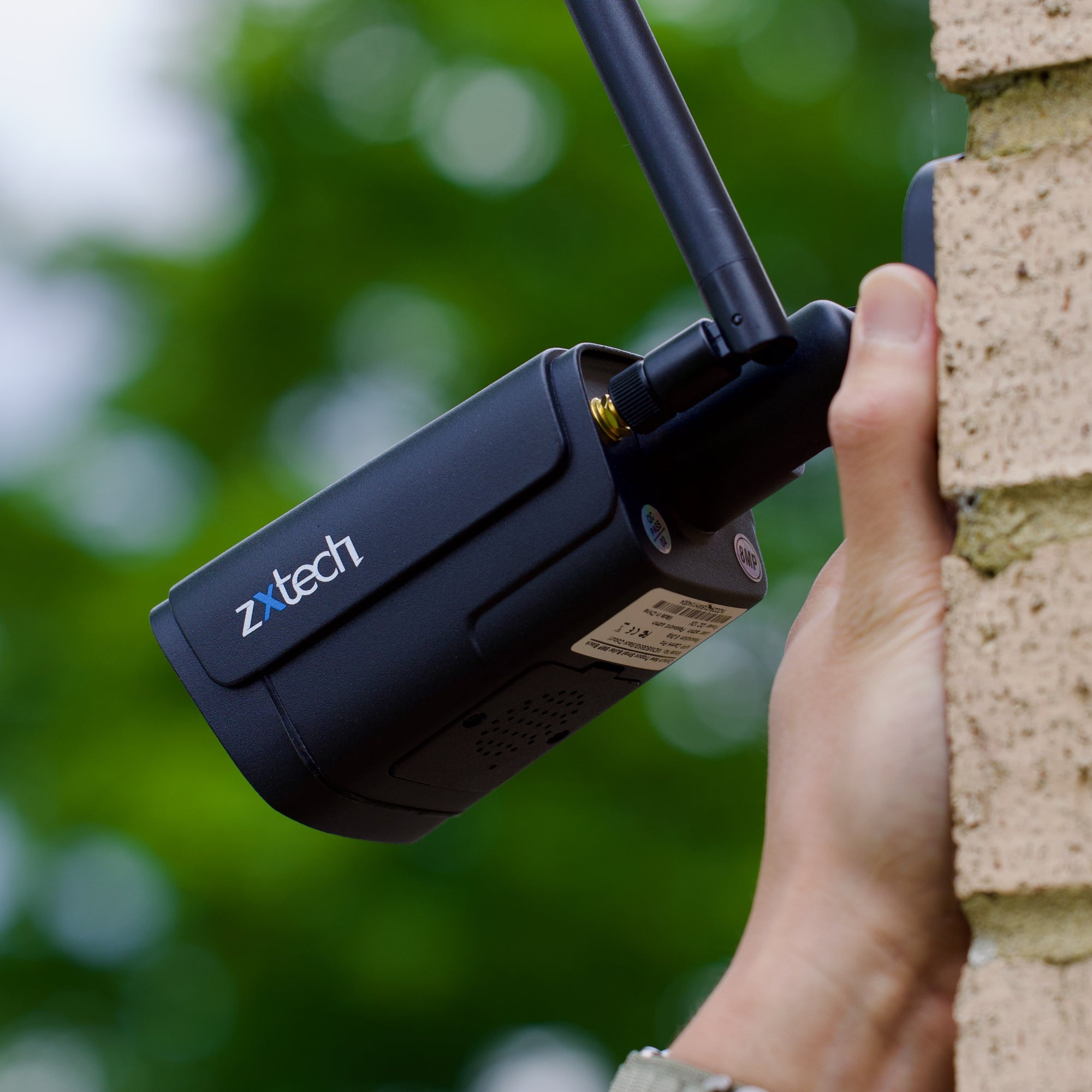 Zxtech 5MP/8MP/4K Wireless CCTV System - 1x WiFi Security Camera Outdoor 2-Way-Audio Night Vision 9CH Sony Starvis | WF1D9Y