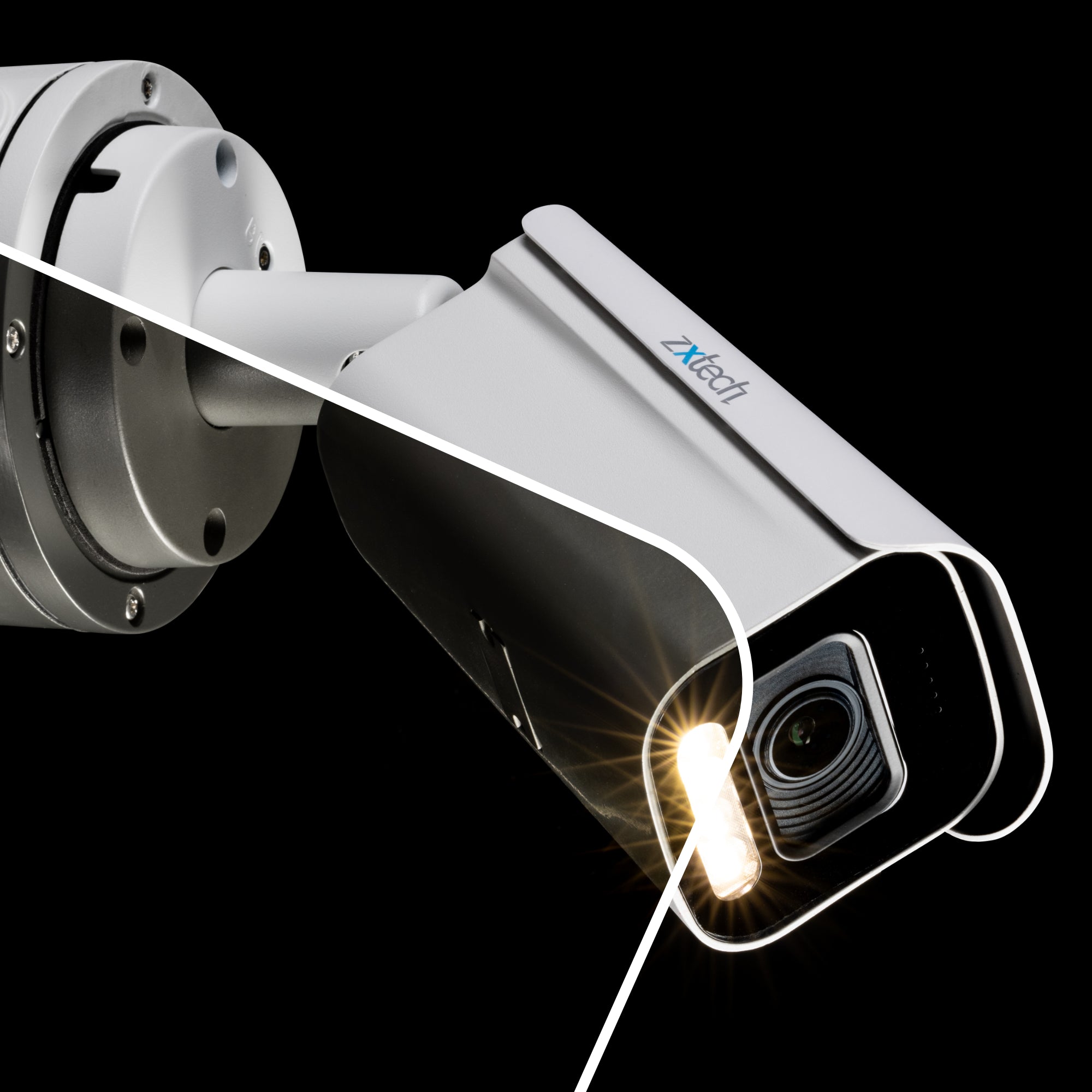 Zxtech 4K Premio 5× Auto Zoom PoE IP CCTV Camera with Audio | Enhanced Pro Fusion Light