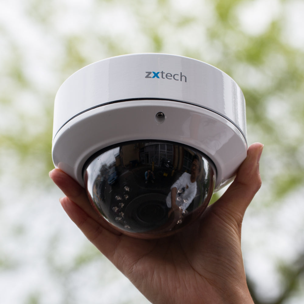 Zxtech Unibody HaloUtra 20M AHD 4in1 2.4MP 2.8-12mm Dome Camera - White | MCD20W41