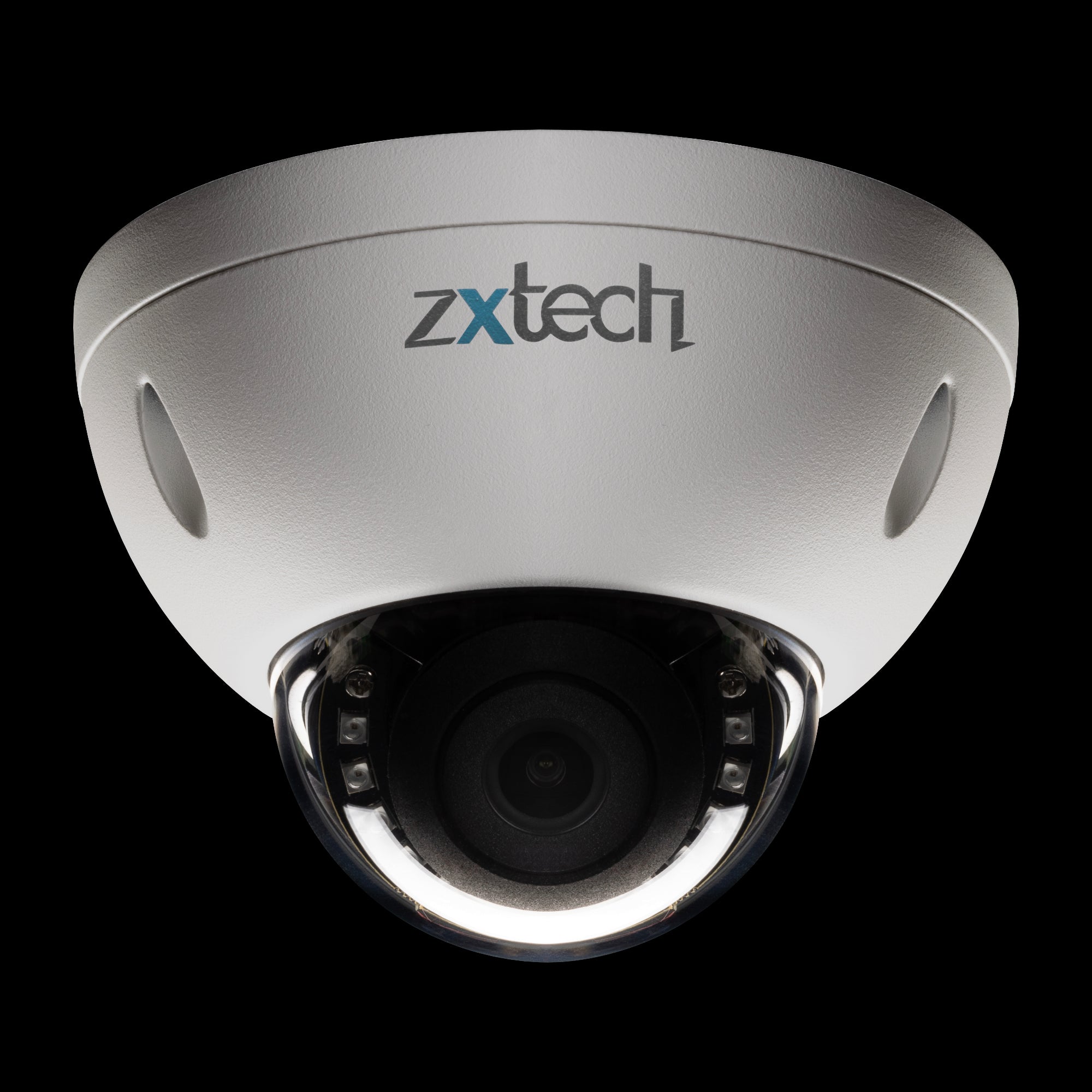 Zxtech IK10 4K CCTV System - 4 x IP PoE Cameras Face Detection Outdoor Sony Starvis Enhanced Night Vision  | IK4A4Z