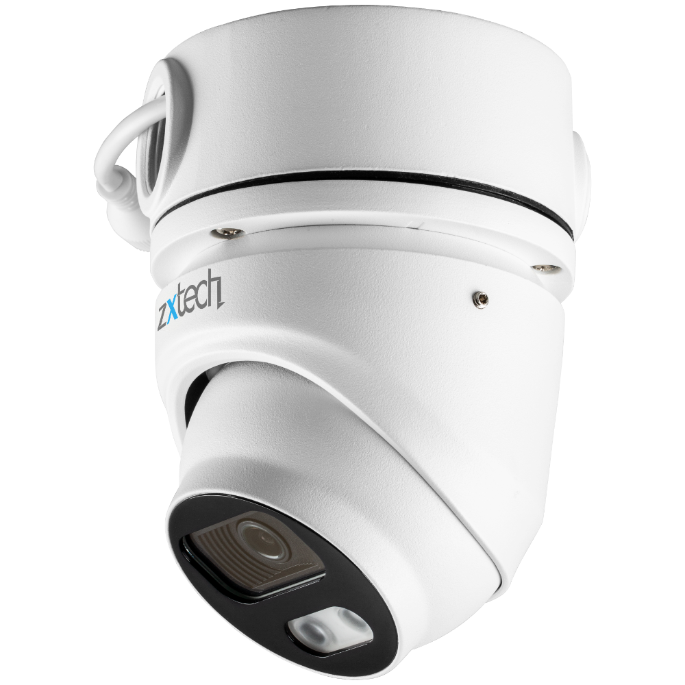 Zxtech 5MP Dome PoE IP CCTV AI Camera | Face Recognition Built-in Microphone Sony Starvis