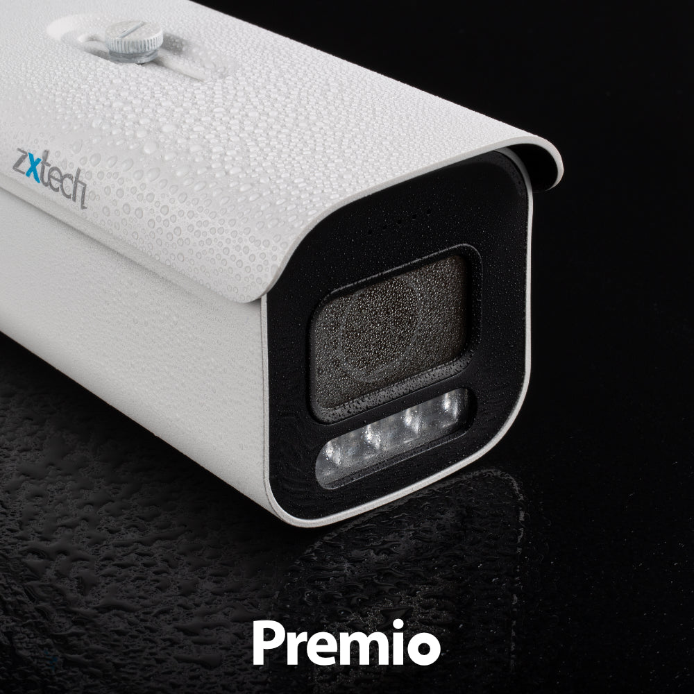 Zxtech Premio AI 4K/8MP/5MP Auto Zoom Audio PoE IP Security Camera